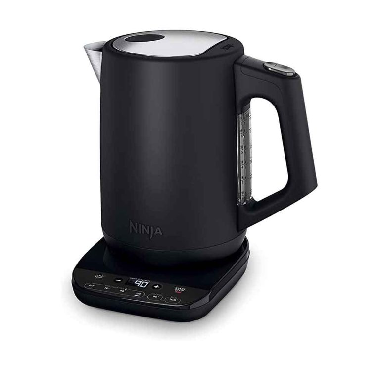 WIN Ninja Kettle [KT200UK] Perfect Temperature, Black, 1.7L, Rapid Boil