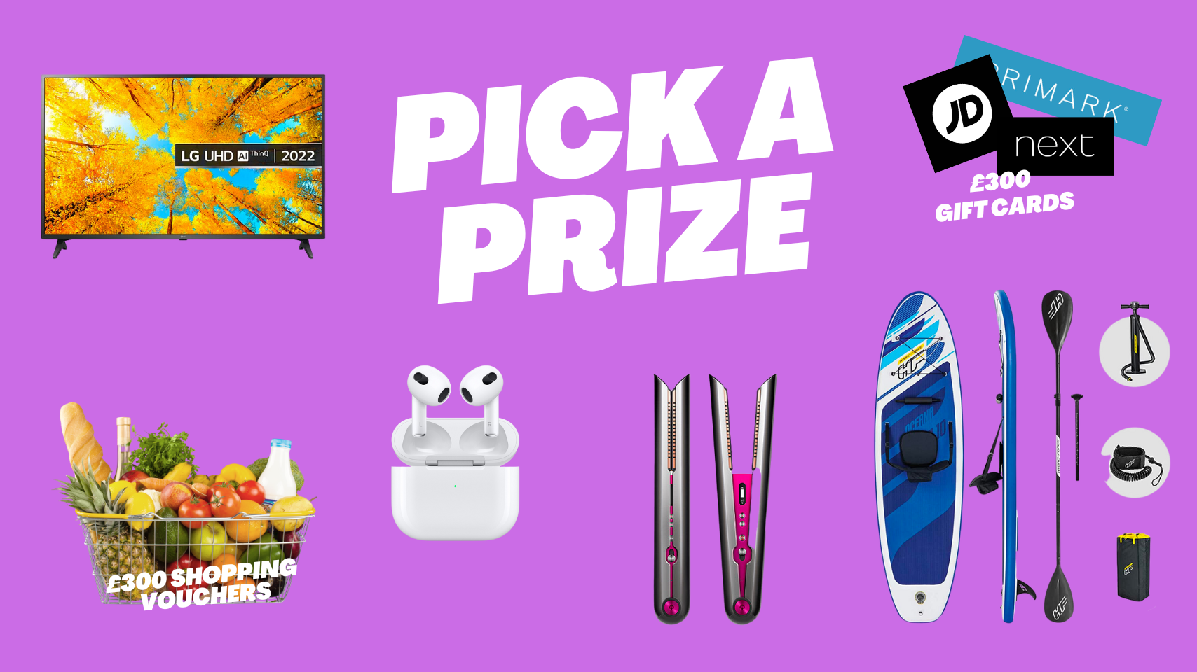 PICK A PRIZE 13/6 Competition Fox